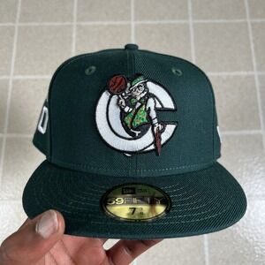 New Era X Concepts Celtics Jayson Tatum Green Hat Exclusive Fitted NBA Cap 7 3/8